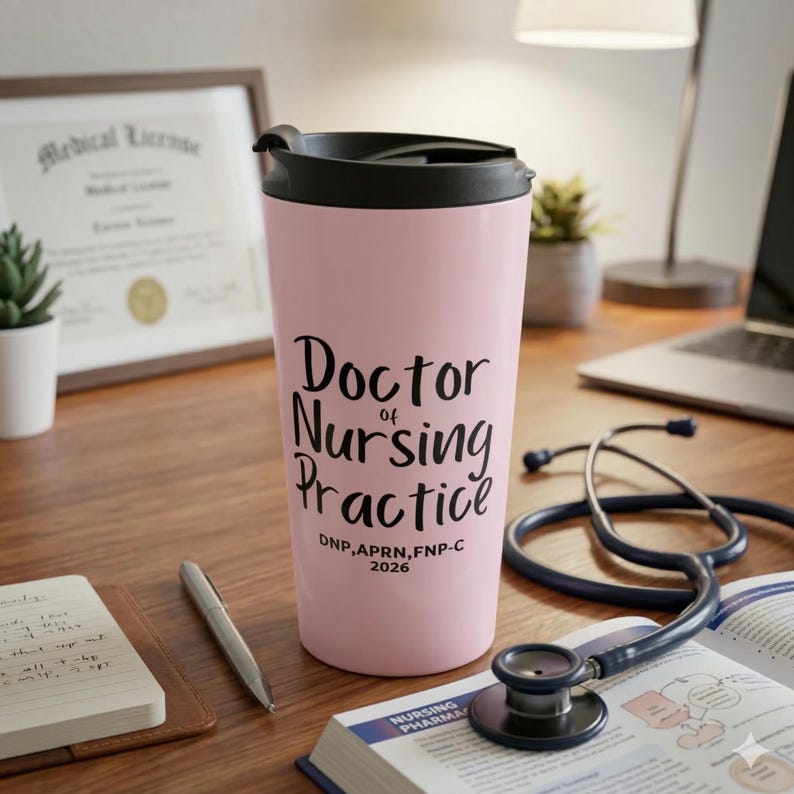DNP Graduation Gift Nurse Practitioner Graduation Gifts Doctorate Graduation Doctor of Nurse Practitioner DNP Mug CNP Gift Gift for Dnp 15 oz Tumbler