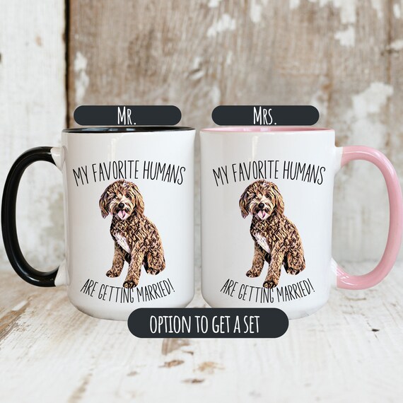 My Humans Are Getting Married Engagement Gift for Couple Pet