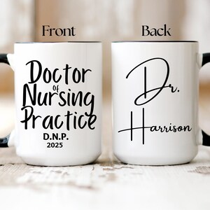 DNP Graduation Gift Nurse Practitioner Graduation Gifts Doctorate Graduation Doctor of Nurse Practitioner DNP Mug CNP Gift Gift for Dnp image 8