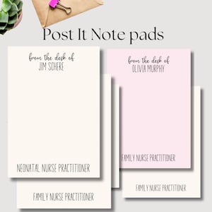 Nurse Practitioner Personalized NotePad Graduation Gift Nurse Graduation Np Gift Np Graduation Gift APRN Gift CNP Gift Nurse Appreciation