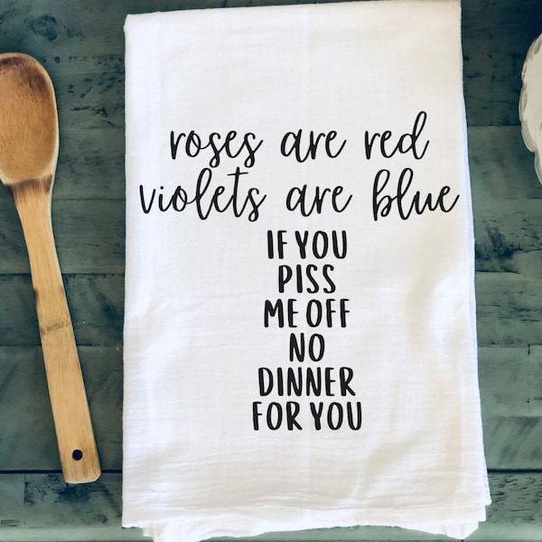 Funny Tea Towel Funny Hostess Gift Funny Dishtowels Hostess Dish Towel Host Gift Idea Funny Dish Towels Gift for Hostess Funny Gift for Mom