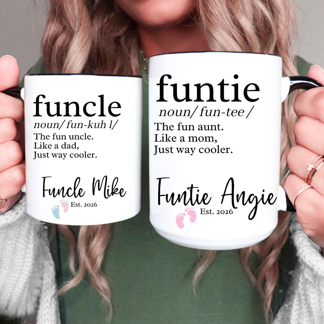 Aunt and Uncle Gifts Aunt and Uncle Mug Set Personalized Gifts for New ...