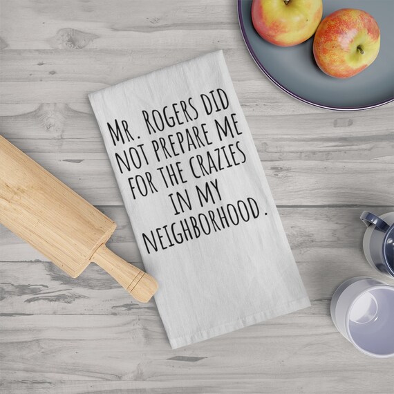 18x24 Inch Funny Kitchen Towel, Set of 4