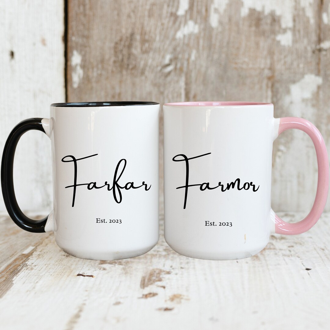 Farfar Gift for Farmor Gift Farmor Pregnancy Reveal to Grandma Gift New