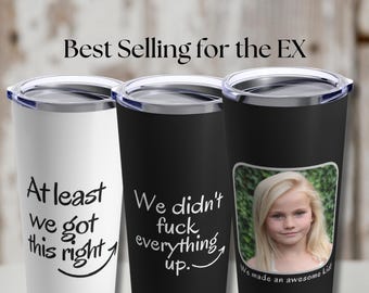 Regalo para exmarido, exregalo de Navidad para exesposa, regalo para papá, regalo para mamá, regalo para papá, bebé, divorciado con niño, crianza compartida, crianza de los hijos juntos