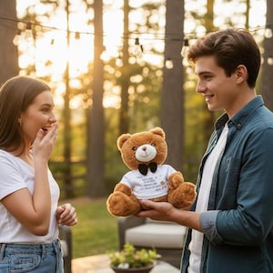 Prom Posal Ideas Proposal Will you Go to Prom Proposal Ideas Prom Bear Gift Cute Prom Invite Ideas Unbearable Prom Posal Bear Cute Idea