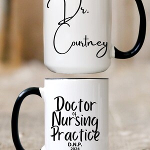 DNP Graduation Gift Nurse Practitioner Graduation Gifts Doctorate Graduation Doctor of Nurse Practitioner DNP Mug CNP Gift Gift for Dnp image 10