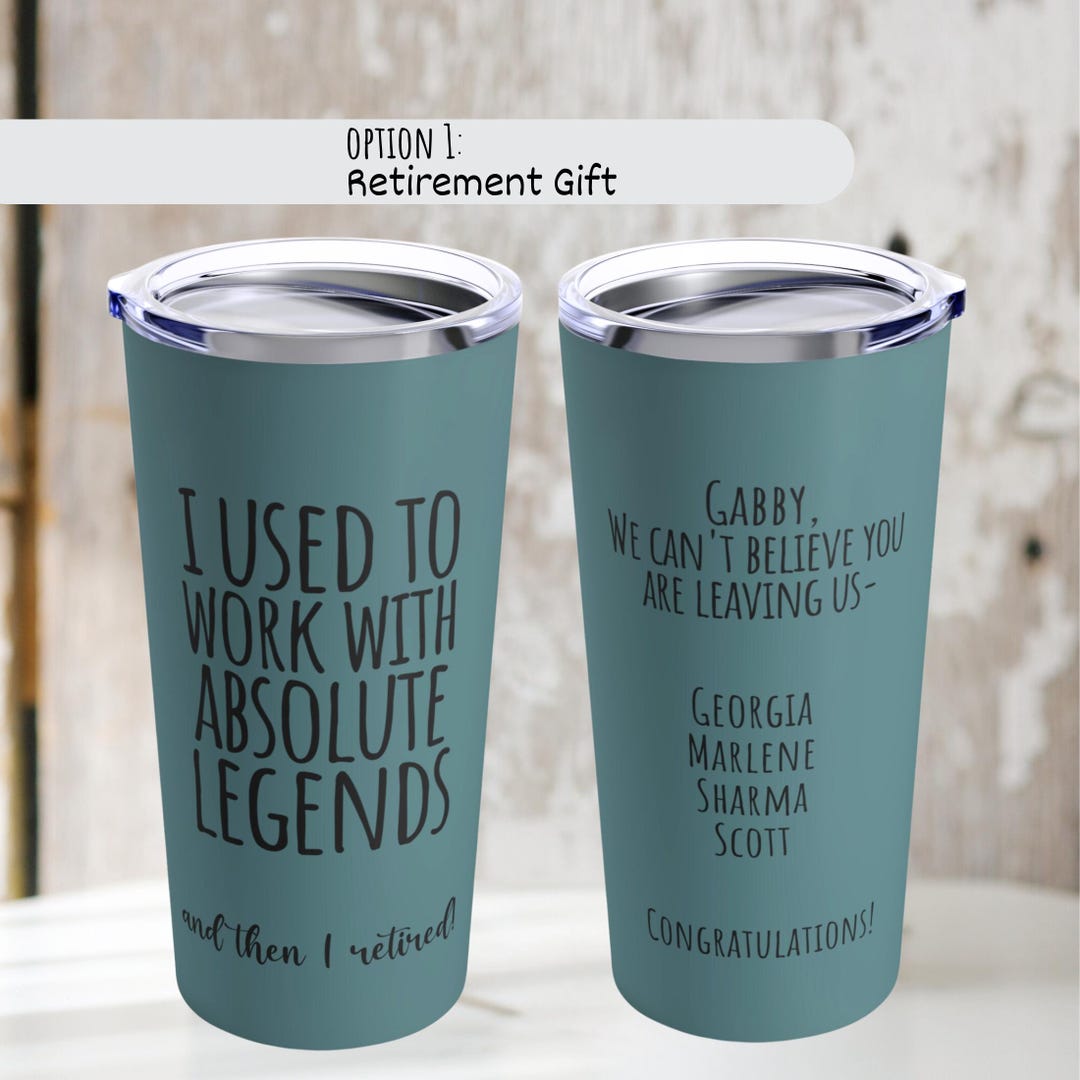 Retirement Gift for Coworker Boss Retiring Friend at Work Boss Leaving ...
