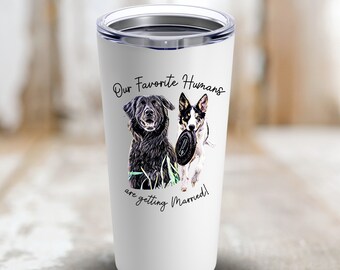 My Humans are Getting Married Engagement Gift for Couple Pet Engagement Gift Couple with Dog Gift for Engagement Gift for Couple with Dog