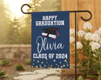 Class of 2024 Garden Flag for Graduation College Bound Yard Flag High School Graduation Sign College Garden Flag College Bound Flag