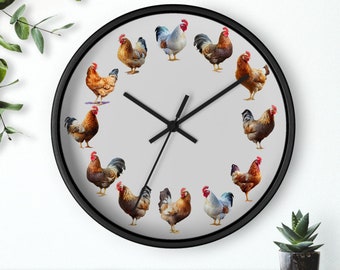 ヴィンテージな鶏の形をした目覚まし時計 - Etsy 日本