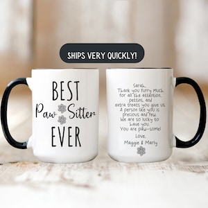 Dog Sitter Christmas Gift for Pet Sitter Gift Daycare Gift for Dog Sitter Gift Dog Day Care Dog Walker Gift Pet Sitter Gift Cat Sitter Gift