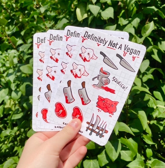 Butcher Horror Themed Sticker Sheet Horror Movie Cute and - Etsy