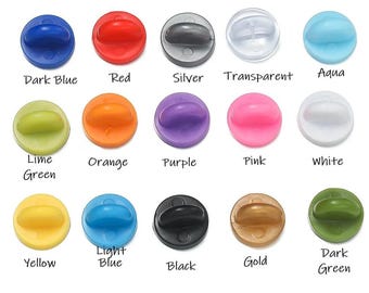 Coloured Rubber Pin Backs Keepers Replacement Uniform Badge Comfort Fit