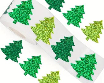 Christmas Tree Stickers Peel & Stick XMAS Sticker Scrapbook Card Making