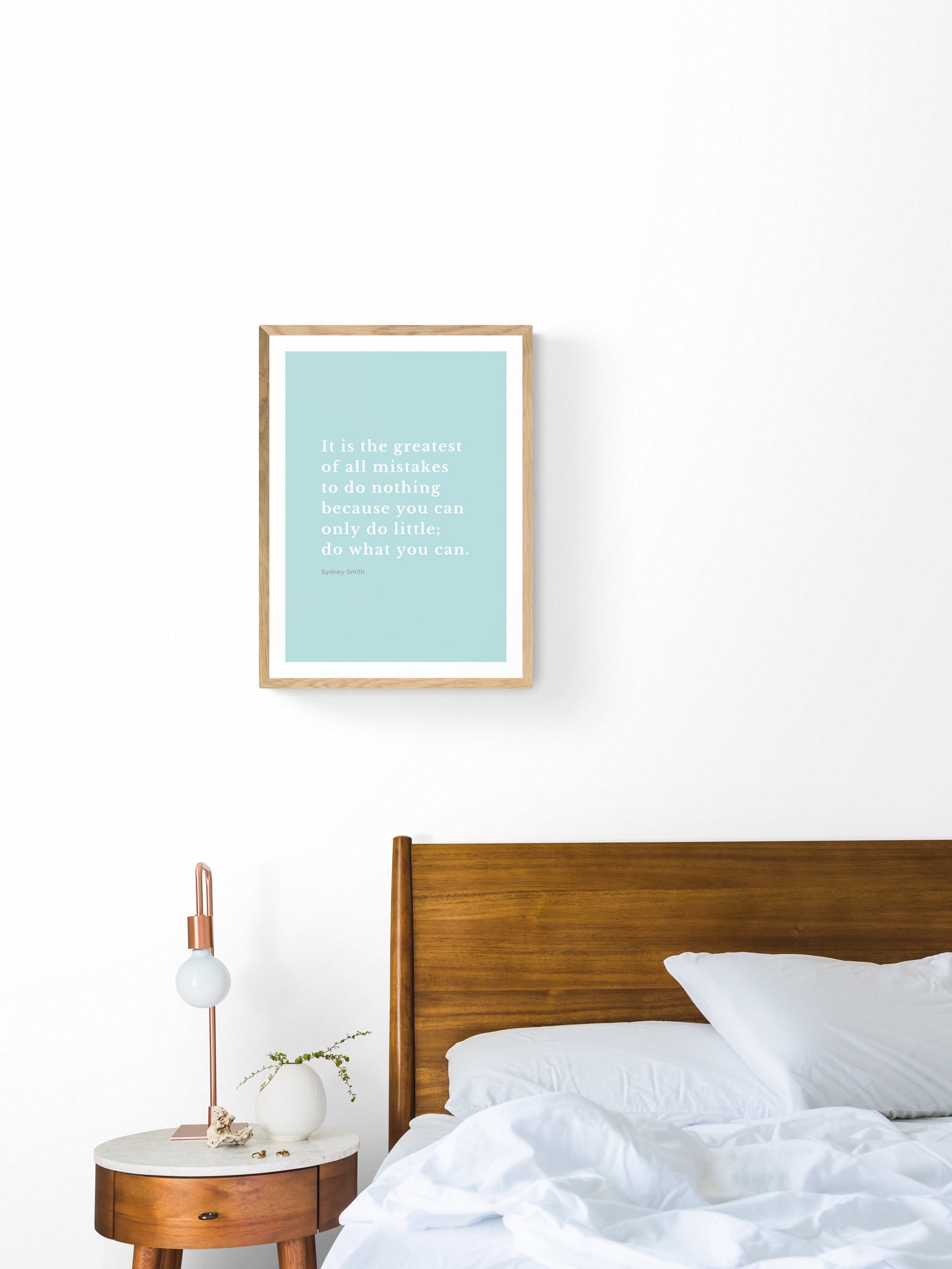 Motivational Quote/wall Art/digital Download/blue/it is the Greatest ...