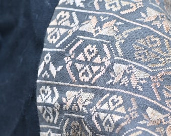 ミャオ族の刺繍、モン族のヴィンテージ手縫い刺繍パネル、100%手作り