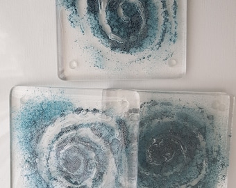 set of swirl coasters