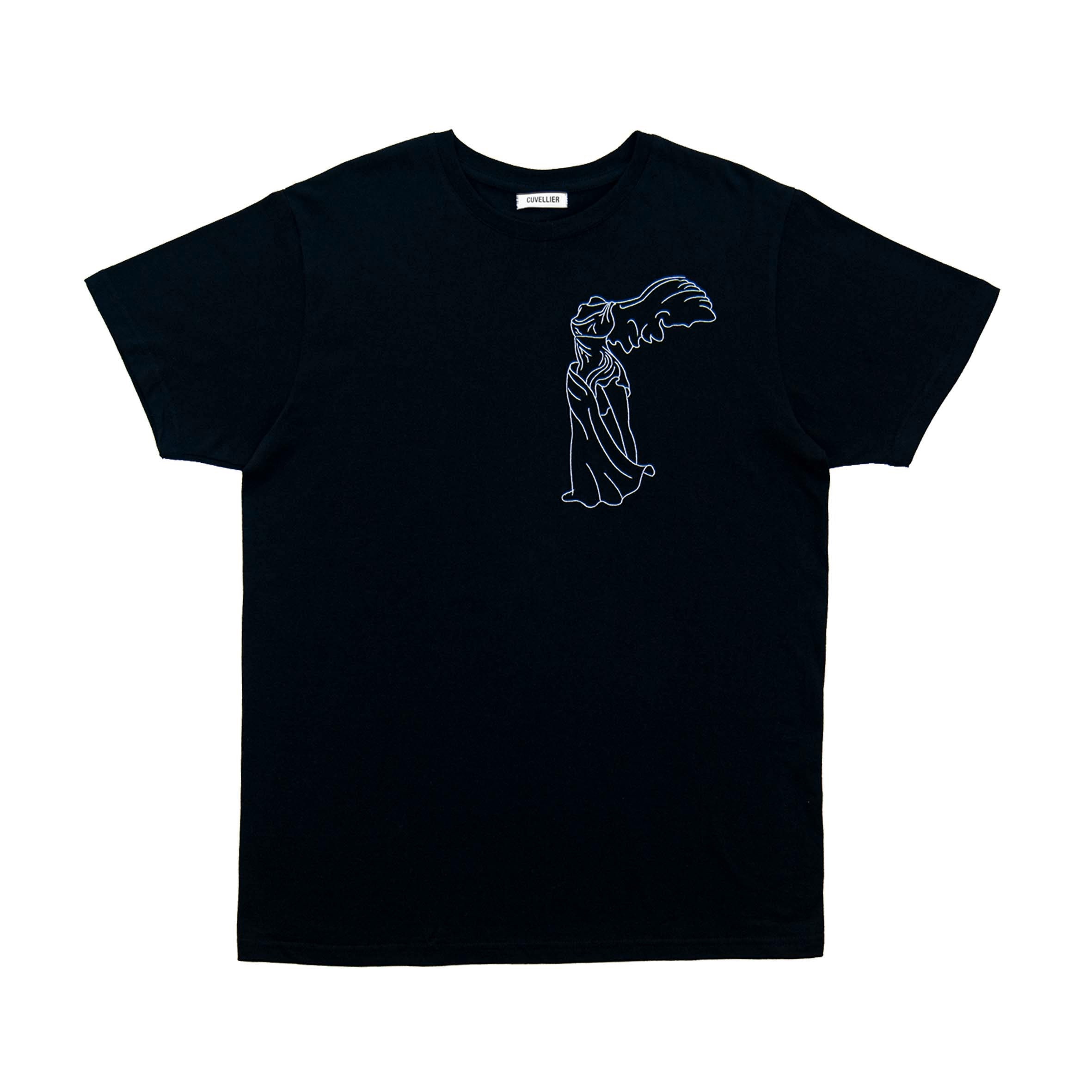 Unisex Embroidered Tshirt Greek Statue Embroidery Tshirt Etsy UK