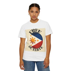 Political Statement T-shirt, Free Duterte Tee, Activism Shirt, Impeachment Protest Wear, Filipino Pride Apparel, Statement Tees, [...]