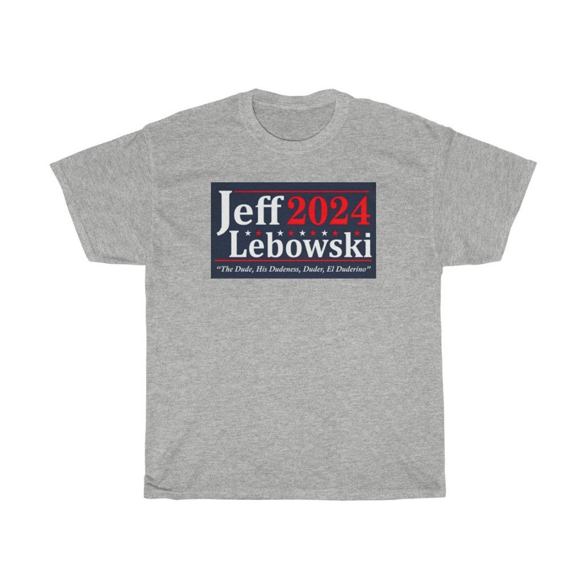Lebowski 2024 Big Lebowski Dude for President Tshirt Etsy