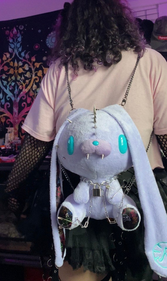 gloomy bear plush backpack