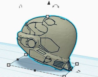 Halo EVA Helmet  - 3D printed for HG Gundam (1/144)