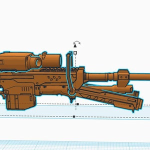 HG System 99D Anti-'Matériel' Sniper Rifle (1/12 scale, 1/144 scale) image 2