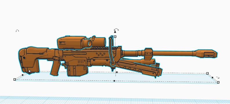 HG System 99D Anti-'Matériel' Sniper Rifle (1/12 scale, 1/144 scale) image 2