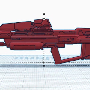 HG MA37 ICWS Assault Rifle (1/12 scale, 1/144 scale)