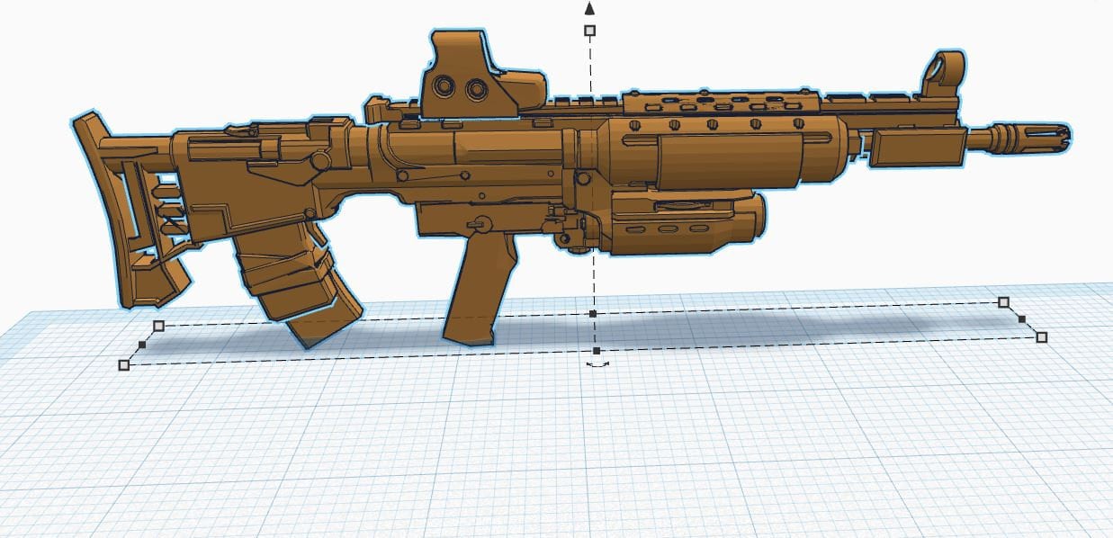 3D Printed - M82 Assault Rifle - HG