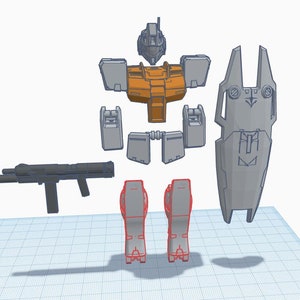 Einstiegsklasse - GM Command 0083 Refit (Resin-Umrüstkit für das Einstiegsmodell RX78 Gundam)