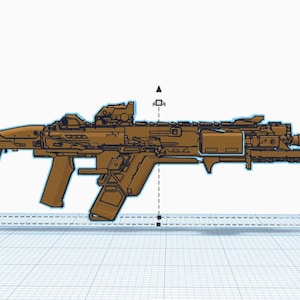 Titanfall/Apex R-201 Special Operation Assault Rifle - 3D printed for HG Gundam (1/144)