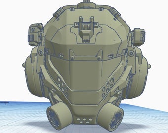 Casque de pilote Titanfall/Apex Pulse blade - Imprimé en 3D pour HG Gundam (1/144)
