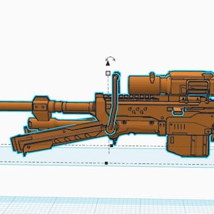HG System 99D Anti-&#39;Matériel&#39; Sniper Rifle (1/12 scale, 1/144 scale)
