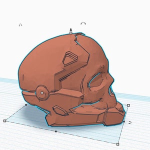 Halo Haunted Helmet  - 3D printed for HG Gundam (1/144)