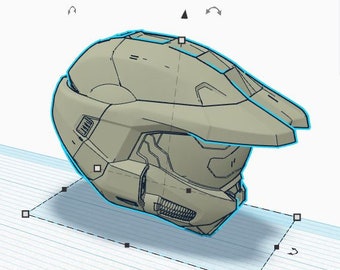 Halo Mark VI Helmet  - 3D printed for HG Gundam (1/144)