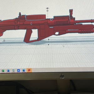Custom Redesigned Zaku F2 Rifle- Under barrel Shotgun  - For 1/144 Scale Gundam Models
