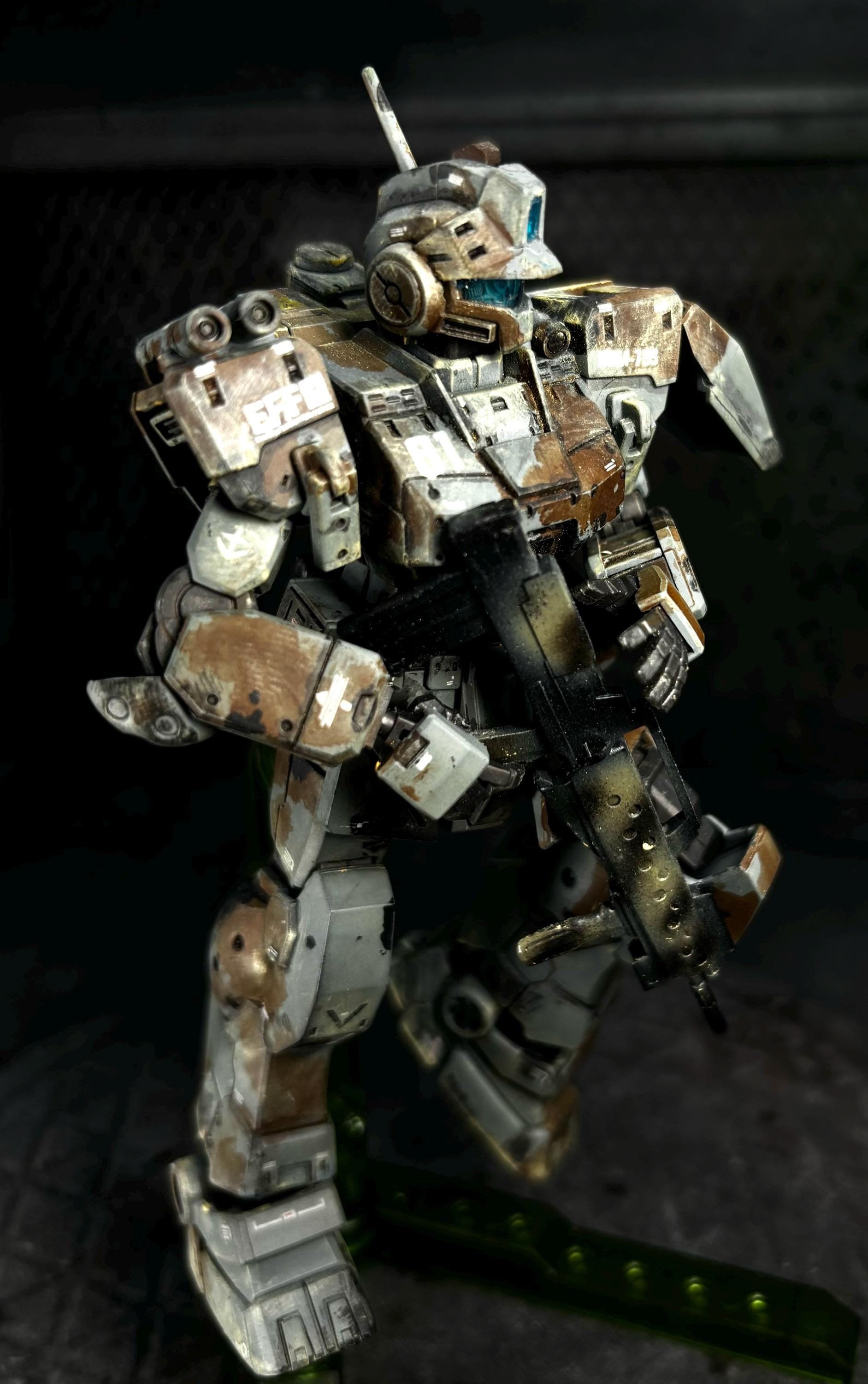 Gundam - HGUC RGM-79S GM Spartan Woodland Camo - Etsy
