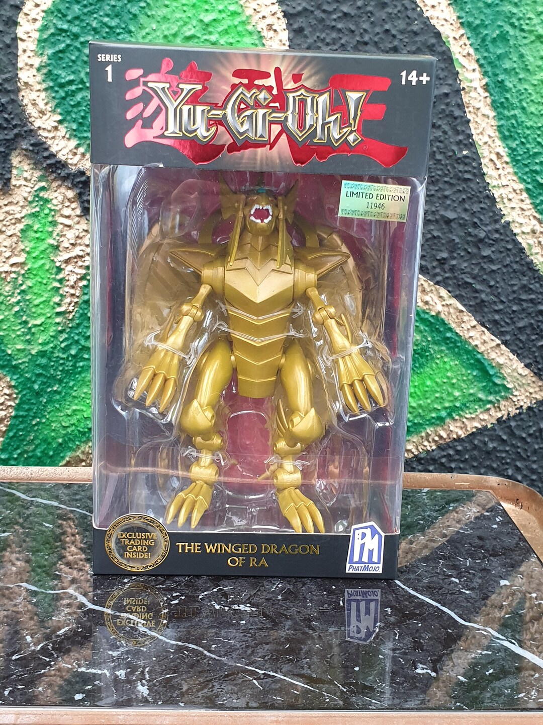 Yu-gi-oh! Winged Dragon of Ra - 7” Action Figure - Series 1 Phatmojo ...