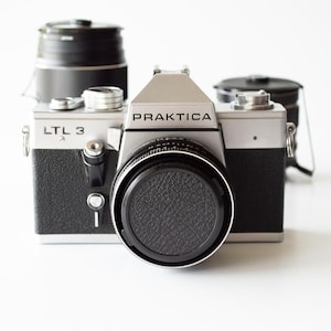 Vintage Practika LTL3 Camera Set