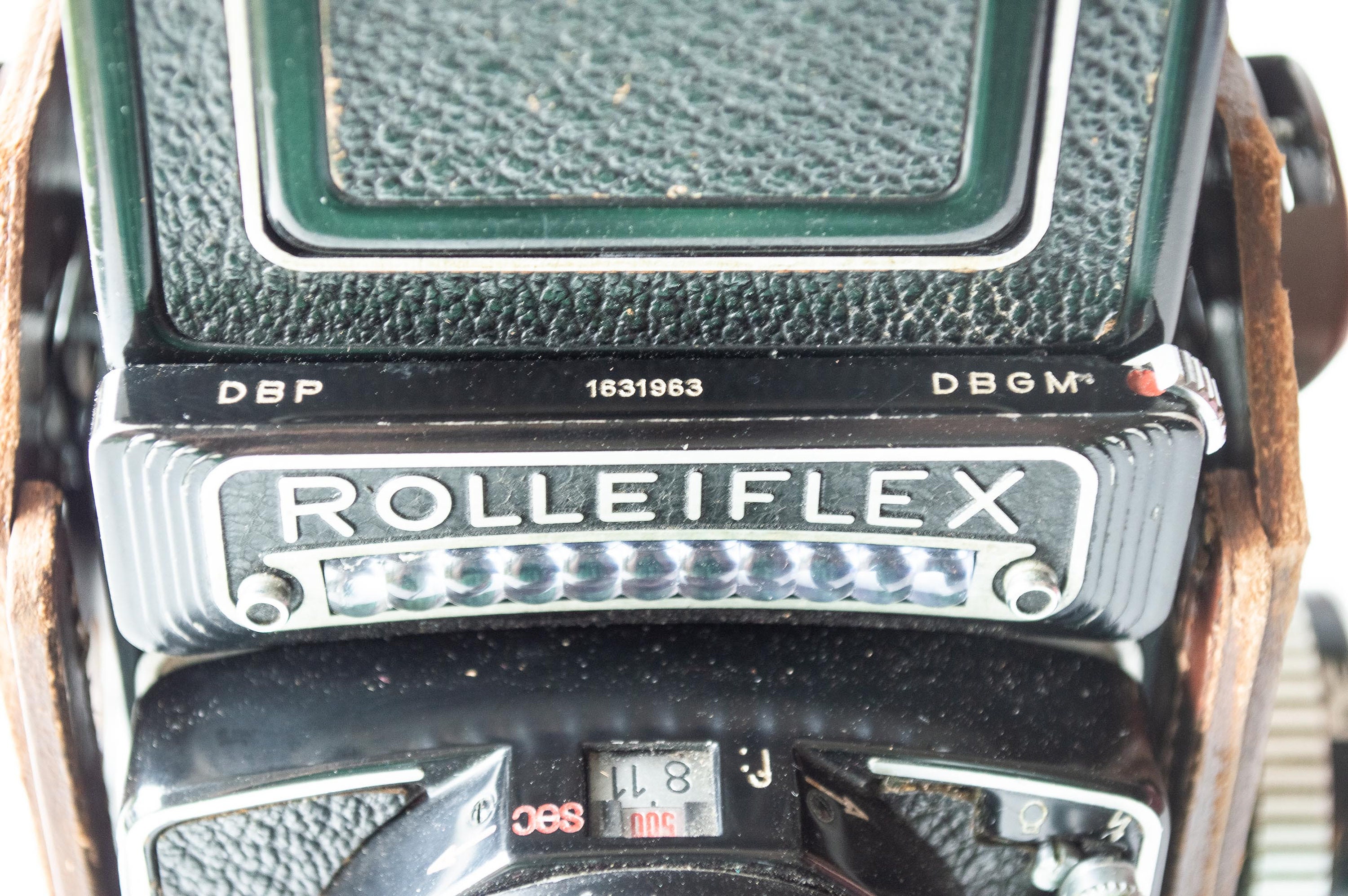LEICA - WALZ BAY3 ビンテージフード ROLLEI80mm 2.8 ベイ3 New Bay III Metal Lens Shade Square Lens Hood for Rolleiflex