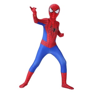 Realistic Kids Spiderman Fancy Dress Costume image 7