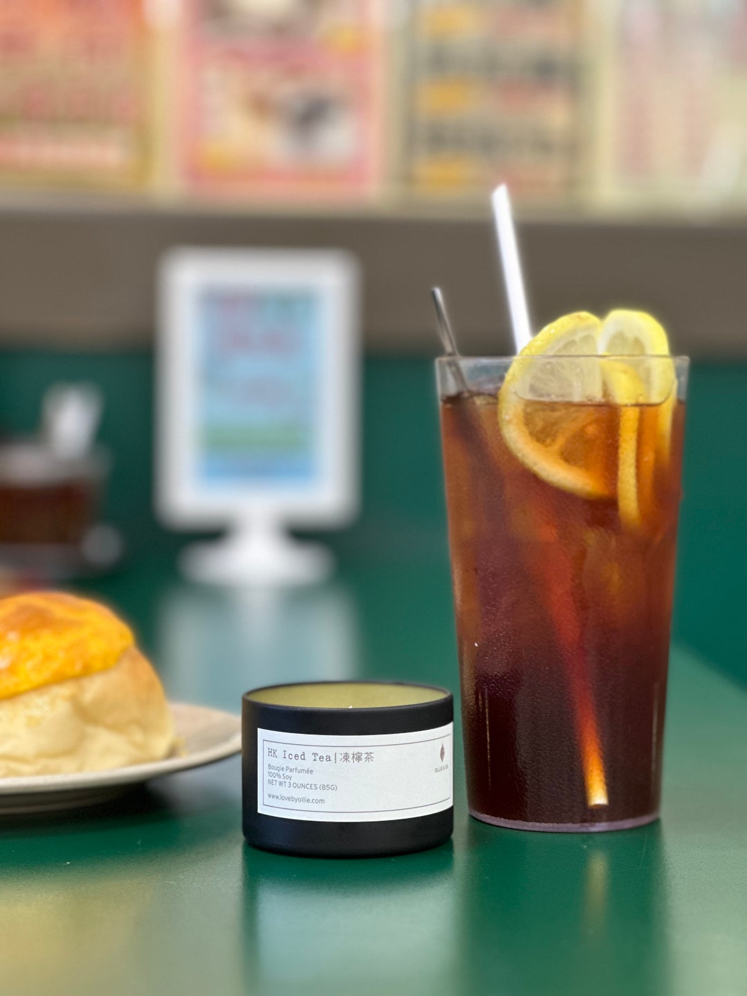 Hong Kong Styled Lemon Iced Tea Scented Candle 3oz Soy Tin Etsy