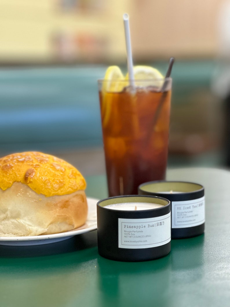 Hong Kong Styled Lemon Iced Tea Scented Candle 3oz Soy Tin Etsy