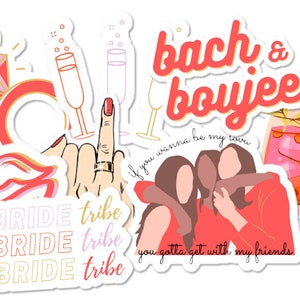 Bachelorette Party Stickers, Bachelorette Sticker, Bachelorette Gifts, Bachelorette Weekend Sticker, Bachelorette Party