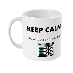 Funny Office Mug, Mug For Office Workers, Office Geek Mug