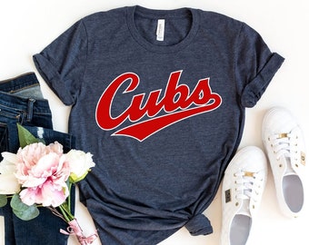 Vintage cubs shirt womens Clearance