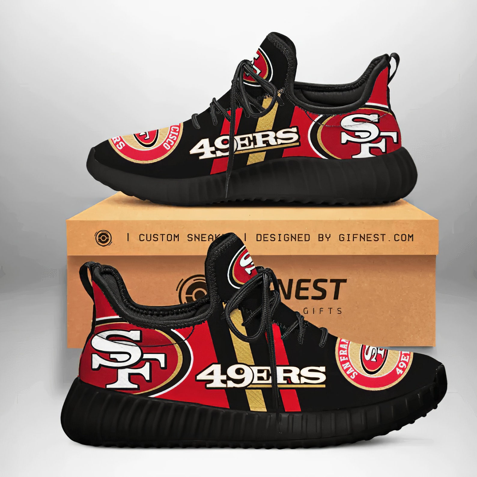 San Francisco 49ers NFL Reze Shoes San Francisco 49ers NFL Etsy