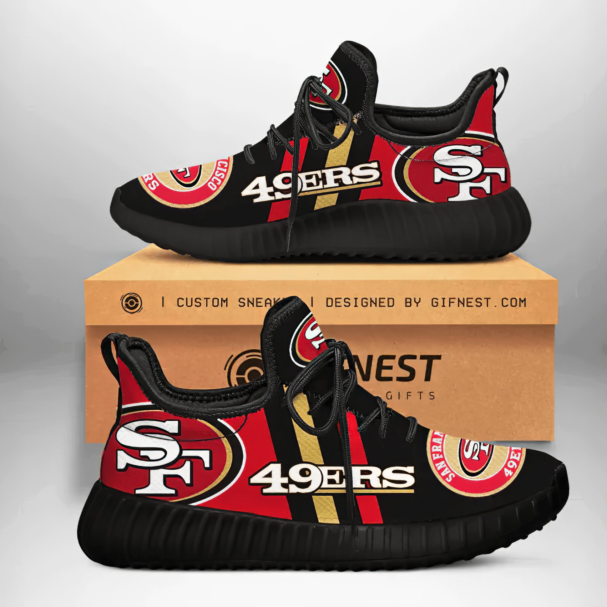 San Francisco 49ers NFL Reze Shoes San Francisco 49ers NFL Etsy